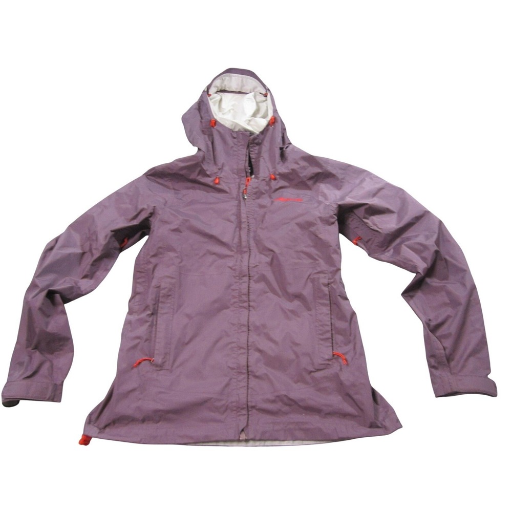 Patagonia Jacket Womens Small Purple Hooded Nylon Rain Shell Hiking STY 83806